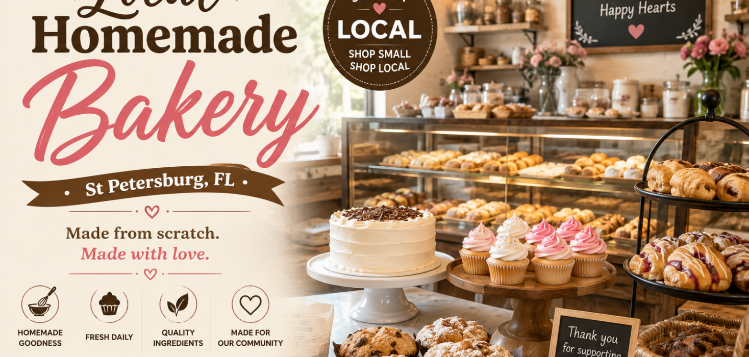 Local Homemade Bakery St Petersburg FL