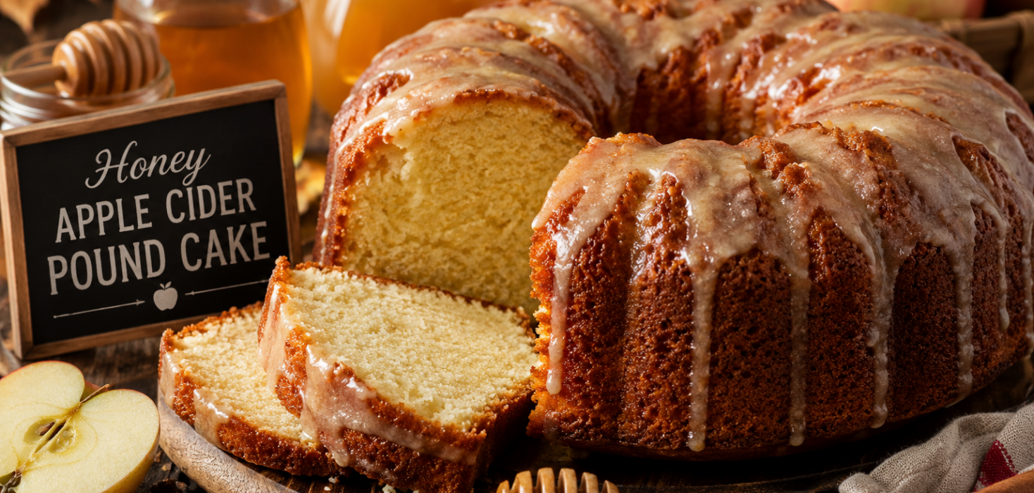 Tennessee Honey Apple Cider Pound Cake